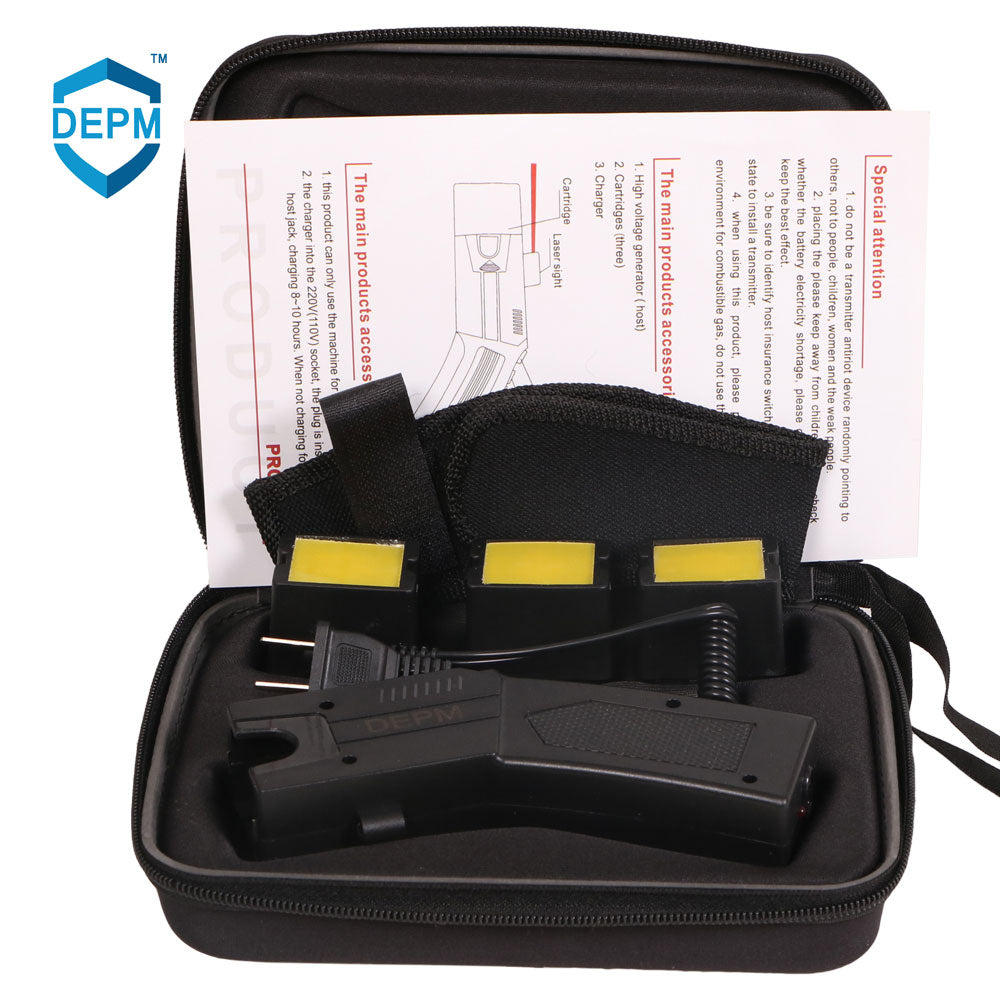DEPM Safety Remote Electric Shock Stun Gun Self-Defense Tools Remote D