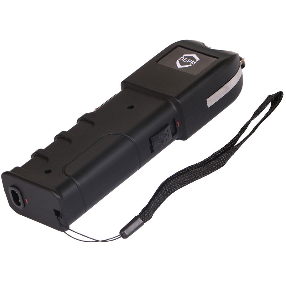 Stun Gun with Flashlight and AntiGrab Bar Technology, Billion Heavy D