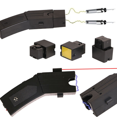 DEPM Safety Remote Electric Shock Stun Gun Self-Defense Tools Remote Distance Electric Shock Selfdefense Outdoor Rechargeable - DEPM